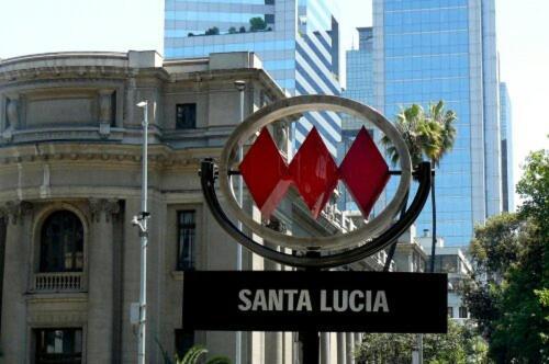 Depto 707 Excelente Ubicacion Metro Sta Lucia, Barrio Paris Londres Centro Santiago Lägenhet Exteriör bild
